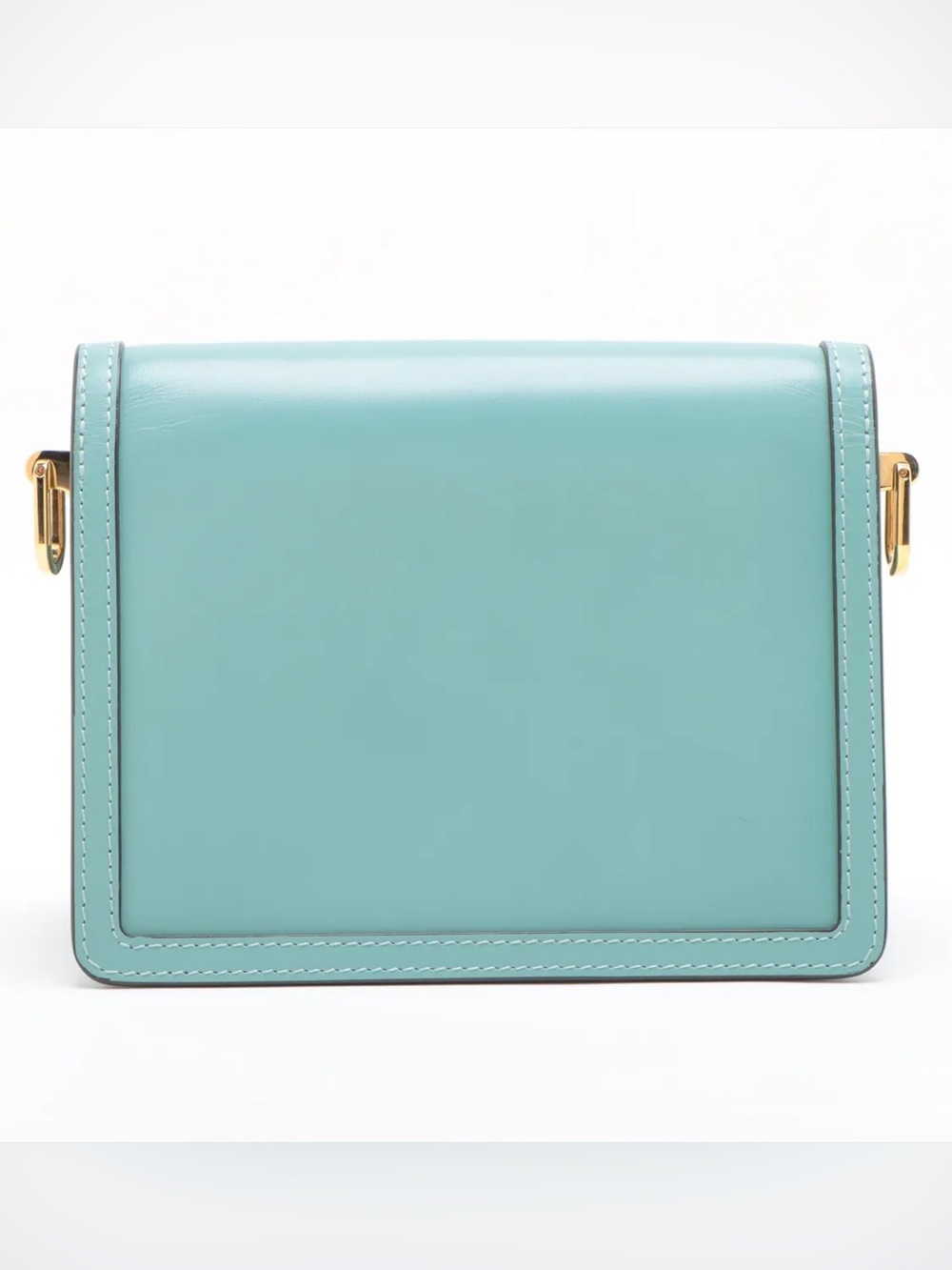✨🛍️ Louis Vuitton Light Blue Leather Mini Dauphine Shoulder Bag - Picture 3 of 10